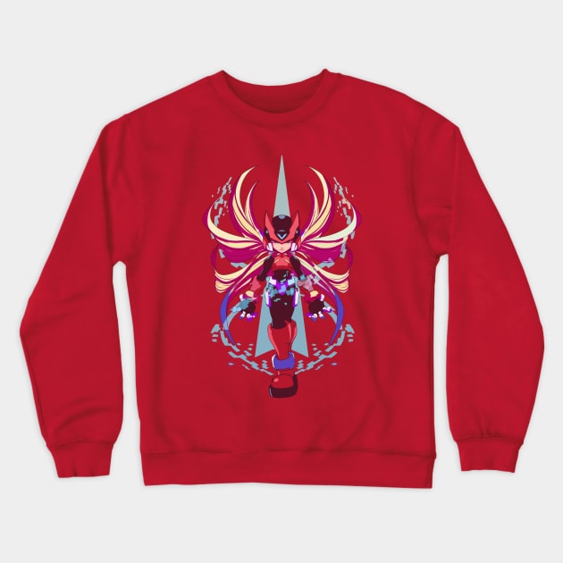 The Red Hero - Less colors V3 Crewneck Sweatshirt by DoubleZero_24